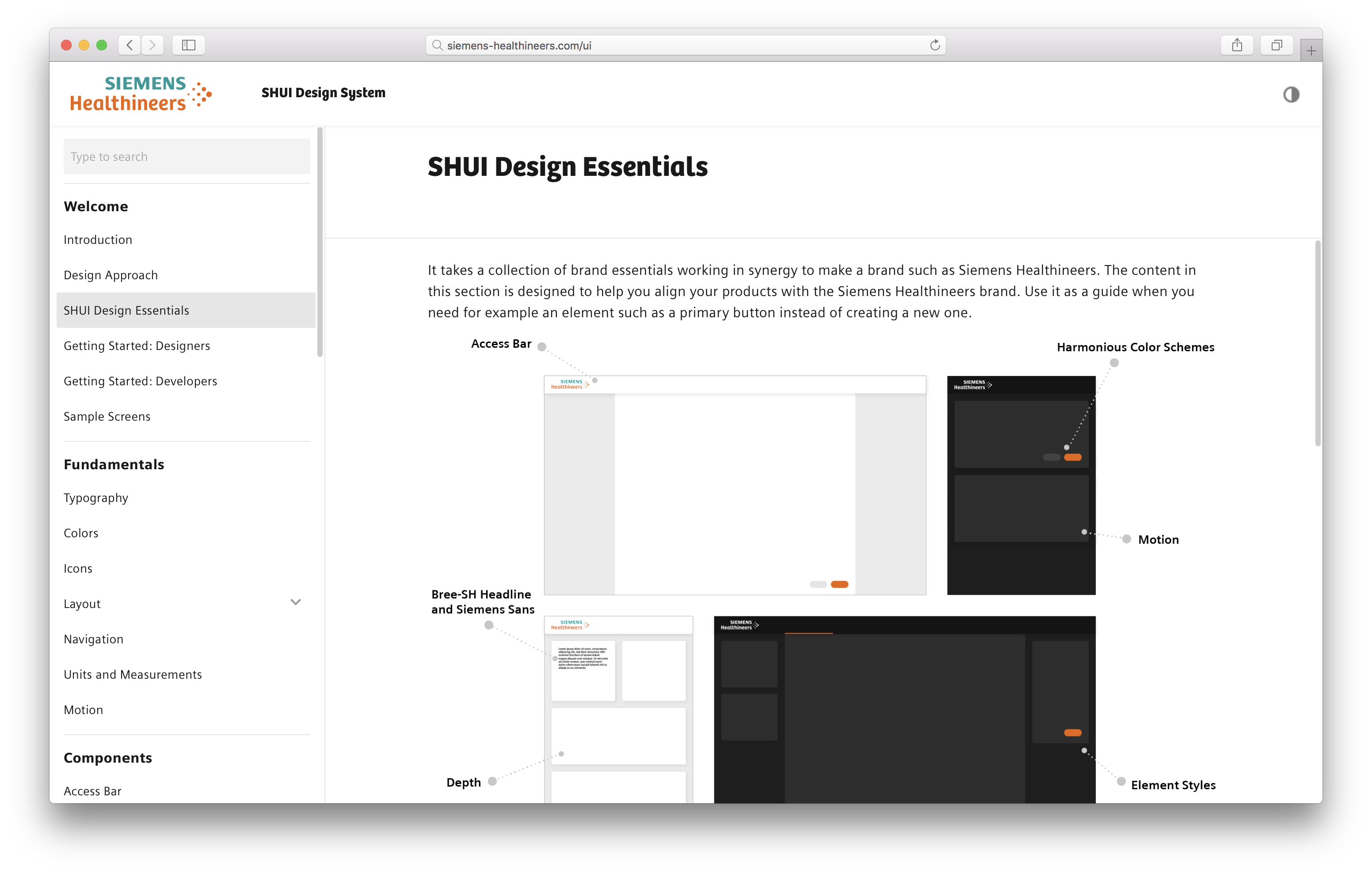 Structure & documentation